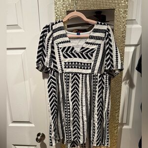 Old Navy Black and White Dress